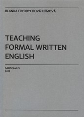 Teaching Formal Written English