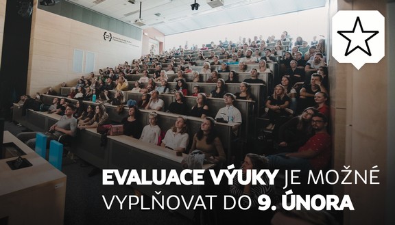 Začínají evaluace výuky za zimní semestr. Hodnotit můžete do 9. února