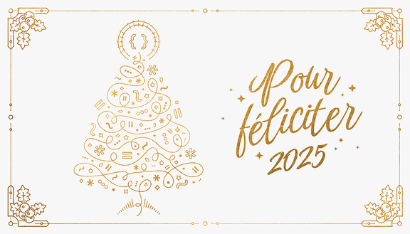 Pour féliciter 2025! We wish you make many more pleasant memories with the UHK!